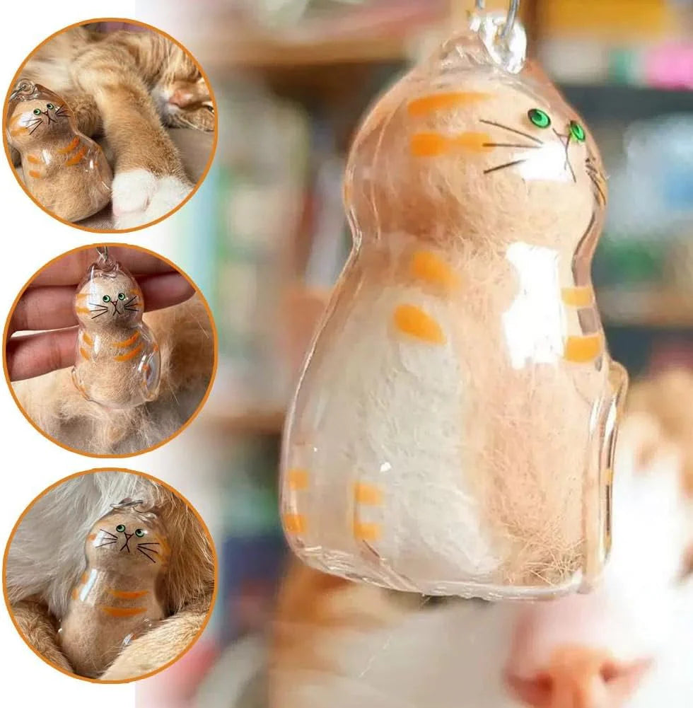 Patimora Sonsuz Bağ Kedi Figürlü Anı Anahtarlığı