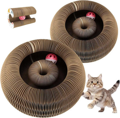Patimora Sihirli Akordeon Kedi Tırmalama ve Oyun Yatağı