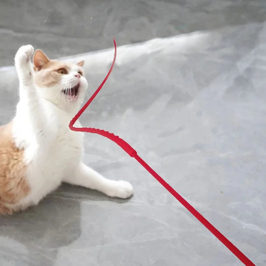 PatiChase Gerçekçi Av Simülasyonlu Esnek Kedi Oltası