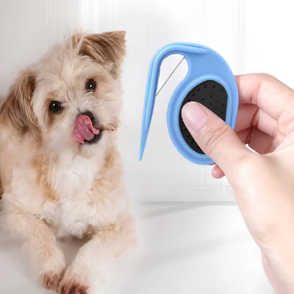 Patimora Pro-Care: Acısız Kıtık Açıcı Kedi & Köpek Tarağı (İkili Set)