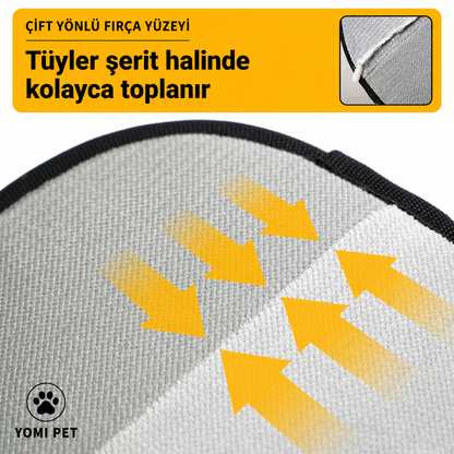 YOMI PET Toplayıcı Eldiven - Kedi & Köpek Tüyü Temizleyici