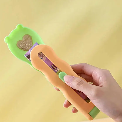 PatiSpoon Güvenli Kedi & Köpek Sıvı Ödül Maması Kaşığı