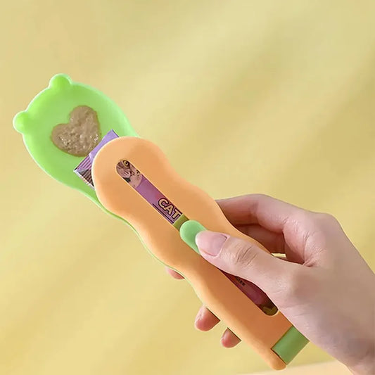 PatiSpoon Güvenli Kedi & Köpek Sıvı Ödül Maması Kaşığı