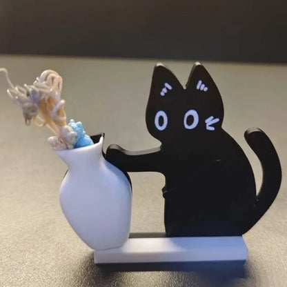 Patimora Anı Vazosu Kedi Bıyığı Saklama Magneti