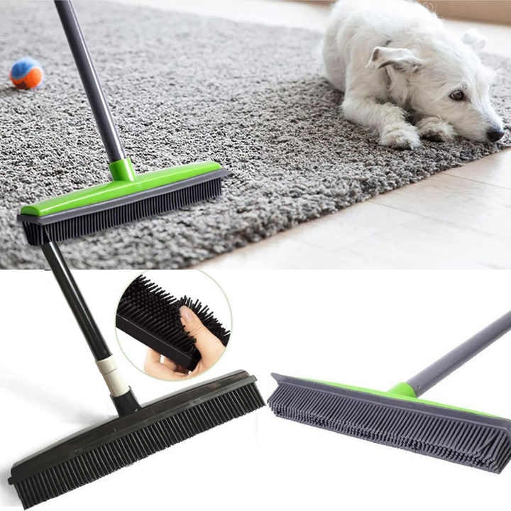 PatiSweep Halı ve Zeminler İçin Kauçuk Tüy Temizleme Fıçası