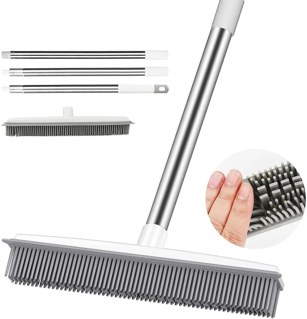 PatiSweep Halı ve Zeminler İçin Kauçuk Tüy Temizleme Fıçası