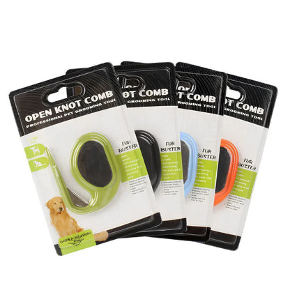 Patimora Pro-Care: Acısız Kıtık Açıcı Kedi & Köpek Tarağı (İkili Set)