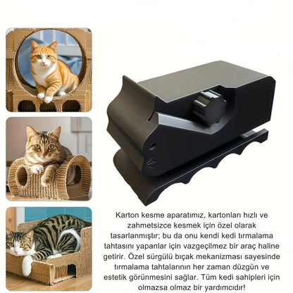 PatiCut Güvenli Karton Kesici ve Tırmalama Yapma Aparatı