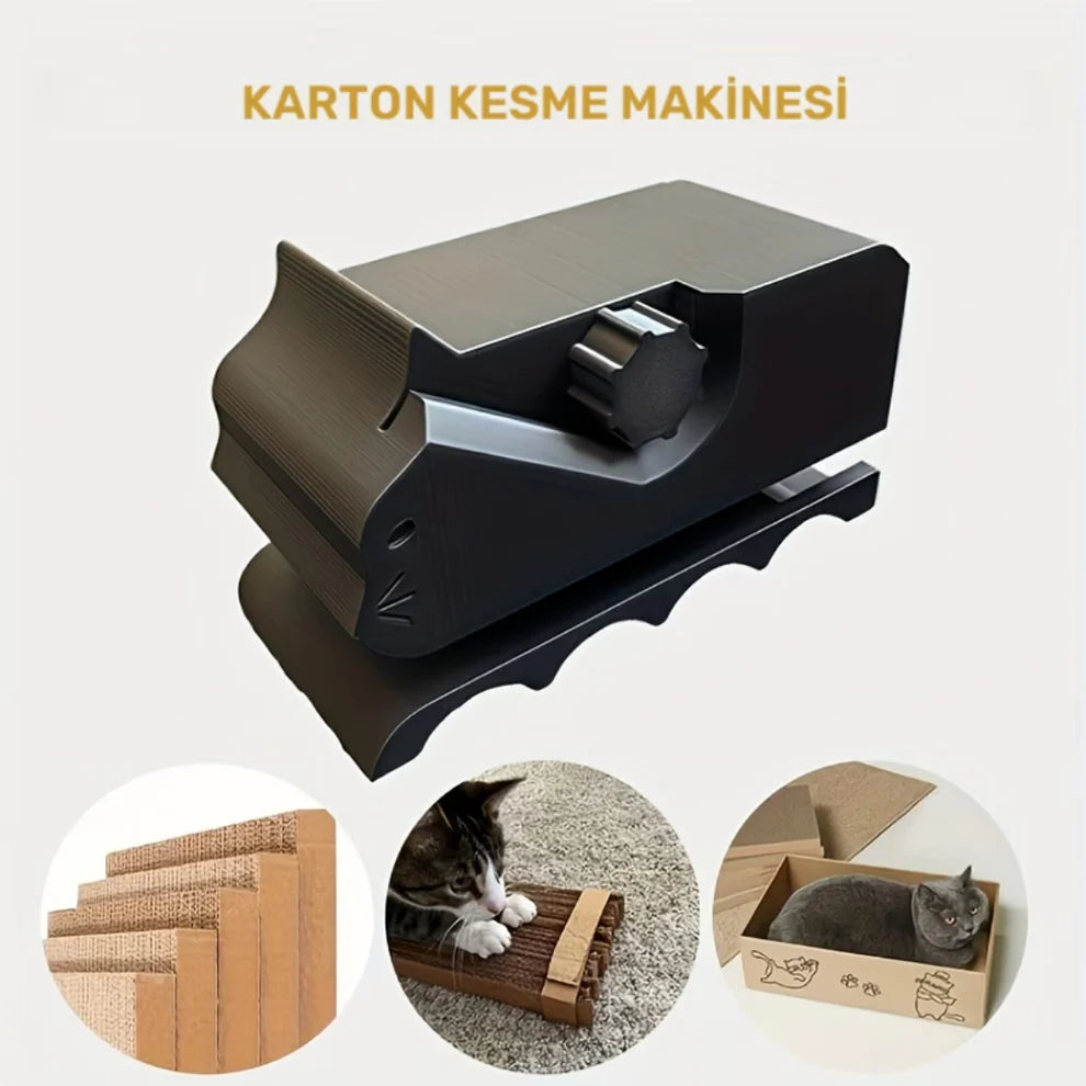 PatiCut Güvenli Karton Kesici ve Tırmalama Yapma Aparatı