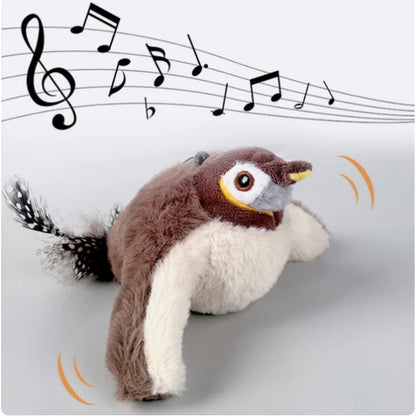 PatiBird - Çırpınan ve Sesli Akıllı Kedi Oyuncağı