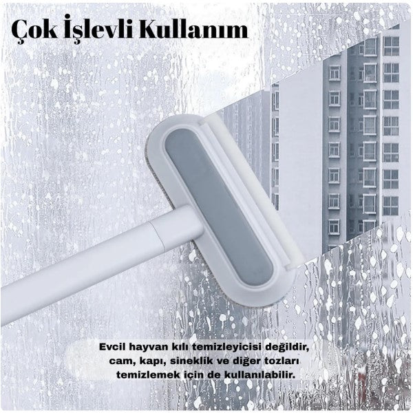 Patirol Uzun Saplı Çok Amaçlı Tüy Temizleme Fırçası
