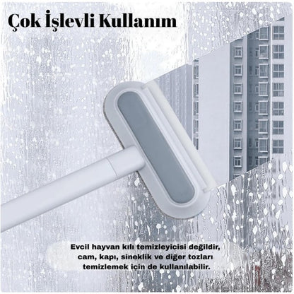 Patirol Uzun Saplı Çok Amaçlı Tüy Temizleme Fırçası