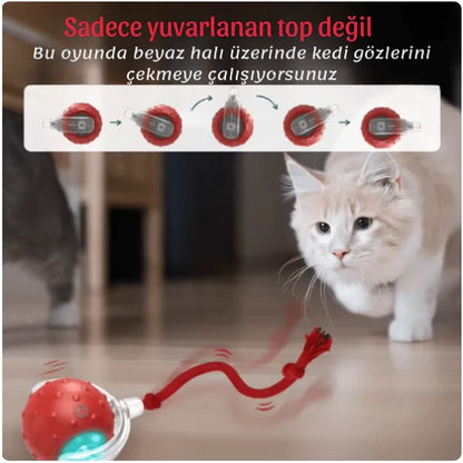 Patitop Akıllı Evcil Hayvan Topu: Sensörlü ve Otomatik Eğlence