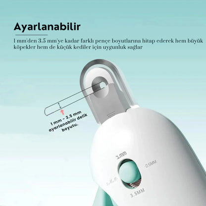 PatiCare Pro Ayarlanabilir Kedi ve Köpek Tırnak Makası & Törpü