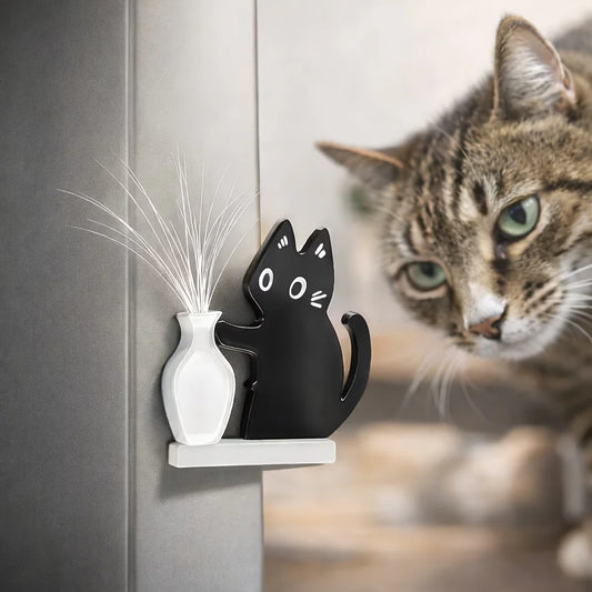 Patimora Anı Vazosu Kedi Bıyığı Saklama Magneti