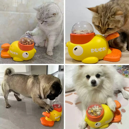 PatiDuck İnteraktif Kedi & Köpek Ödül Maması Oyuncağı