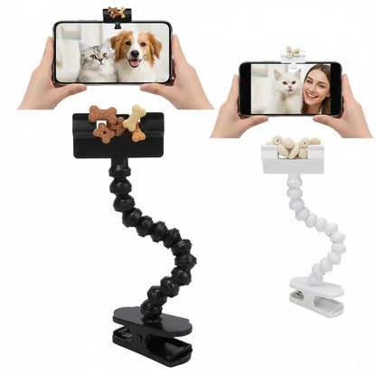 PatiFocus Telefon Uyumlu Ödül Maması ve Selfie Tutucu