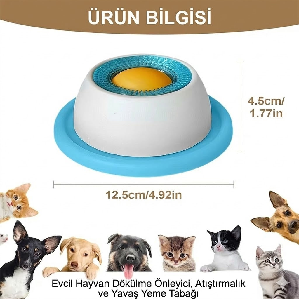 PatiRelax Kedi ve Köpekler İçin Stres Giderici Yalama Kasesi